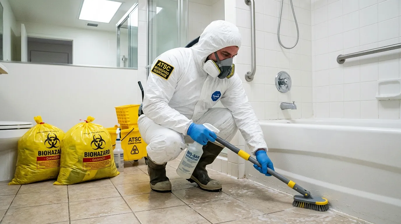 Decontamination equipment deployed for Blood Cleanup in Signal Mountain